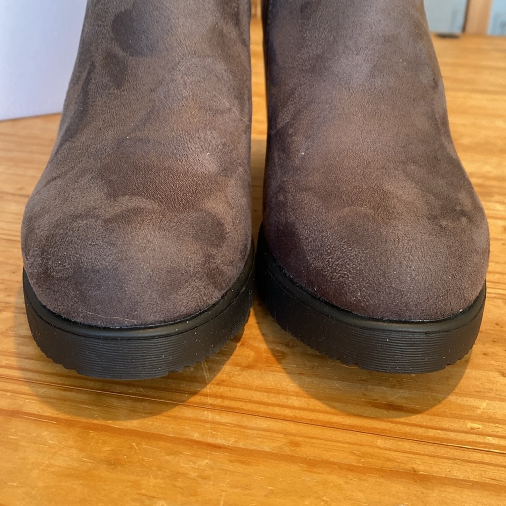 🎉 NEW‼️ GREY PLATFORM ANKLE BOOTS‼️ - Picture 10 of 15